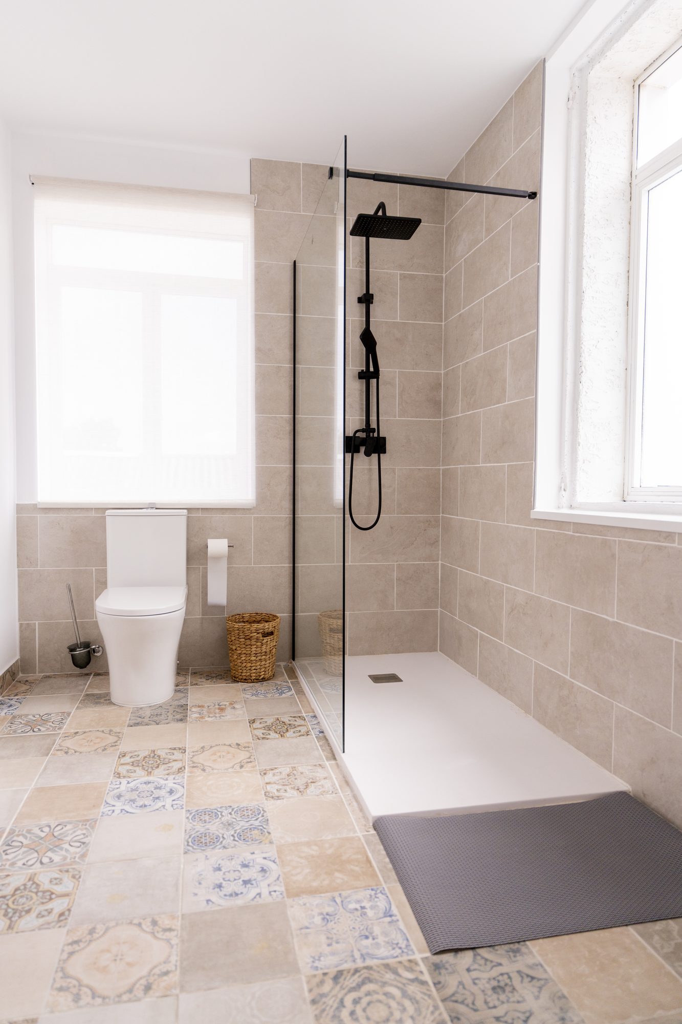 Casa Bubela Dozón - Baño renovado con azulejos